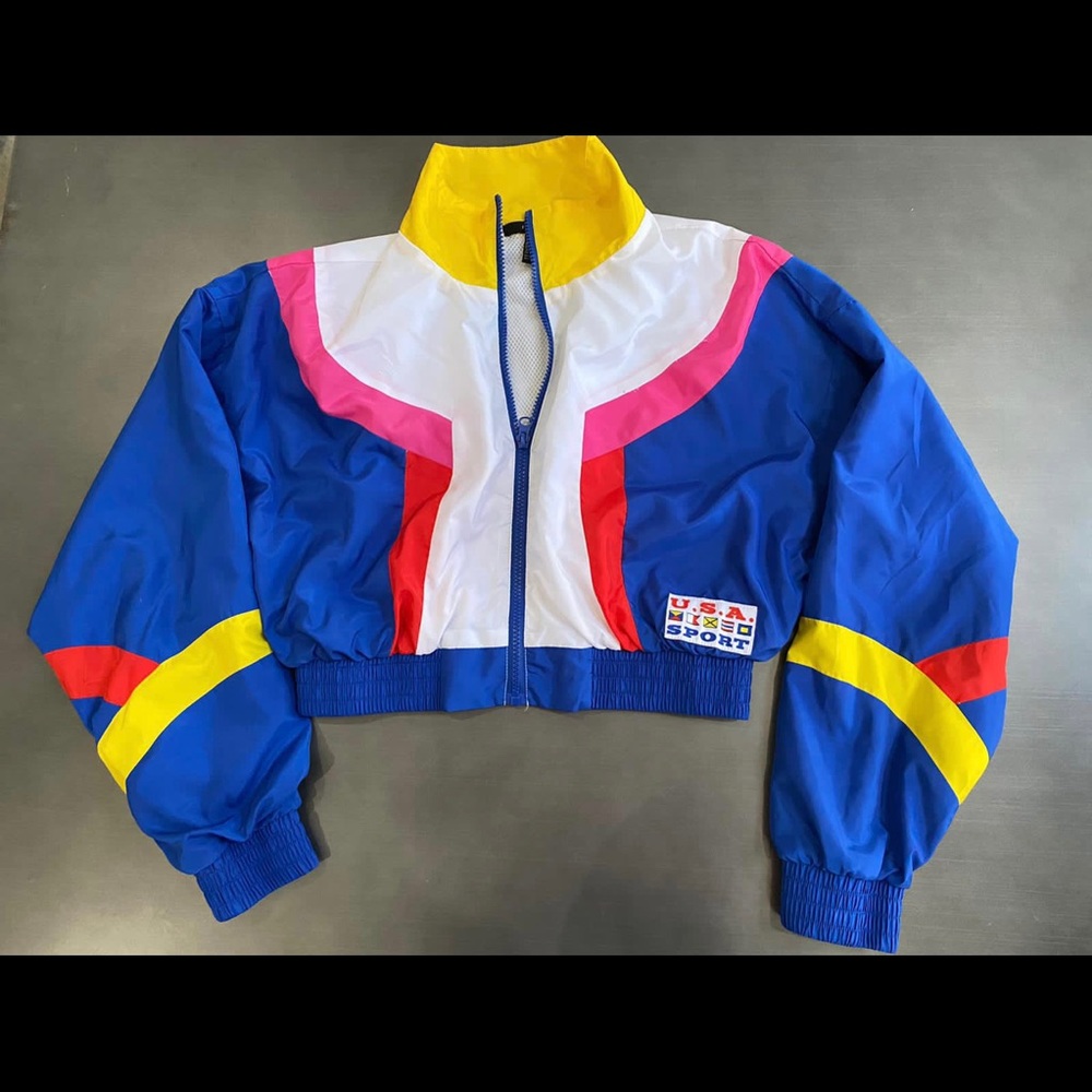 USA Forever 21 Windbreaker Jacket